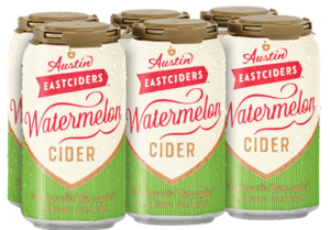 Austin Eastcider Watermelon 6/12oz CN