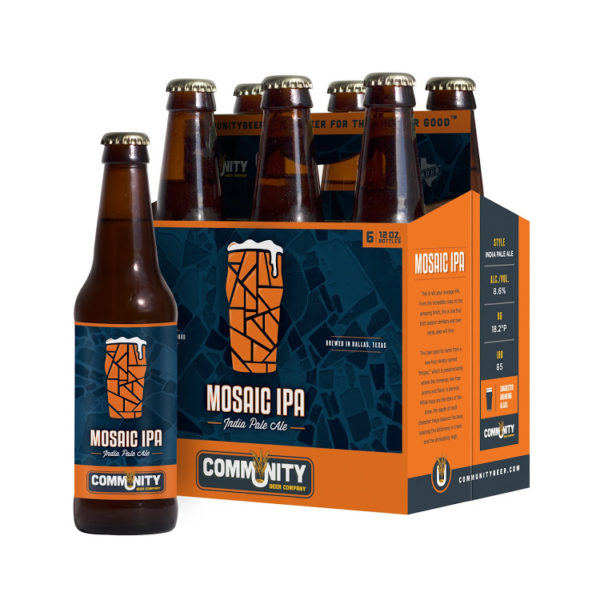 Community Mosaic IPA 6/12oz BTL