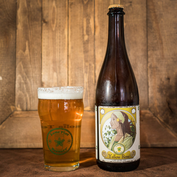 Lone Pint Yellow Rose 4/16.9oz BTL - Partybarn