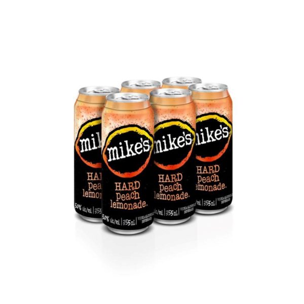 Mikes Harder Peach 24oz CN